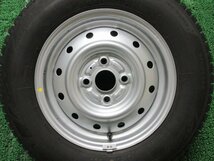 SY282【送料無料】145/80R13 超溝高 9分山 ブリヂストン スタッドレス ★最新★ VRX3 ♪ 21年製 ホイールセット 4本 美品♪ 激安 タント 等_画像7