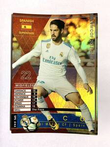 WCCF 2017-2018 イスコ SPS Panini 17-18 レアル・マドリード