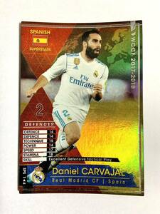 WCCF 2017-2018 ダニエル・カルバハル Panini 17-18 レアル・マドリード