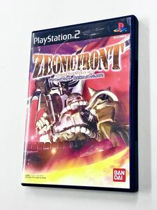 即決！チラシ付！PS2「ジオニックフロント　機動戦士ガンダム0079」送料込！