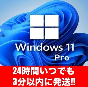 ※3分以内に必ず発送※ Windows 11 Pro プロダクトキー 正規 32/64bit 簡単手順 日本語 新規インストール/HOMEからアップグレード対応