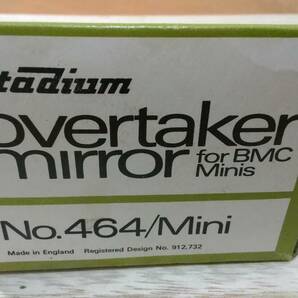Stadium overtaker mirror for BMC Minis スタジアム オーバーテーカー ミラー 希少 レア 当時物 未使用 NOS品の画像8