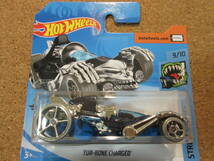 Hot Wheels TUR-BONE CHARGED Street Beasts 9/10 ターボーン・チャージド Larry Wood ラリーウッド USショートカード_画像2