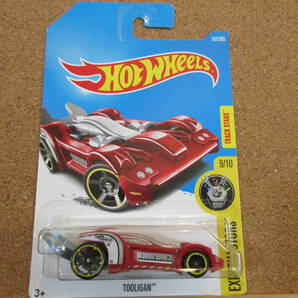 Hot Wheels TOOLIGAN EXPERIMOTORS 9/10 ツーリガン レッド TOOLモチーフ ミニカー ウェイン・スコットの画像2