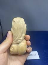 【実物 裸婦】 裸婦像 置物 大迫力 彫刻 女性 手作り 木彫り 細密彫刻 美術工芸品_画像4