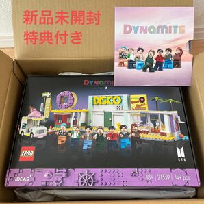 【新品未開封・特典付き】BTS LEGO dynamite 21339