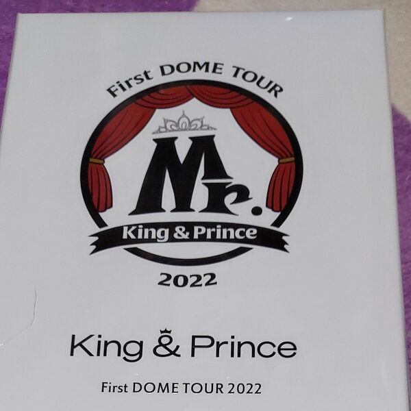  King & Prince First DOME TOUR 2022 Mr. (初回限定盤) Blu-ray 正規品