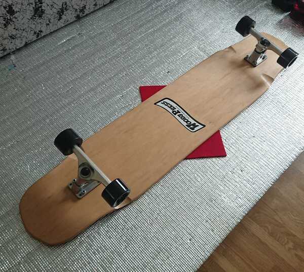 値下大放出!46<税送料5190円込み>WOODY 新開発カービングT搭載 WOOD カスタム 46 STREET ロングクルーザー gt