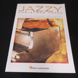 ピアノ楽譜 『JAZZY Christmas Tunes: 10 Spicy Settings』■送120円 Craig Curry 10曲　Hal Leonard　ピアノソロ　英語・輸入楽譜 JAZZ○