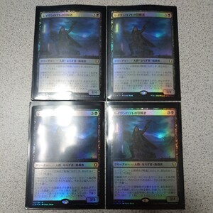 MTG CLB レイヴンロフトの冒険者 日本語foil 四枚セット 即決