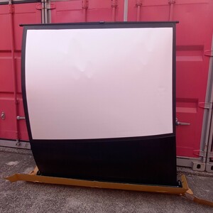 Y2702 **IZUMI COSMOizmi Cosmo independent type 80 -inch screen KP-80 projector screen **