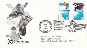 【ＦＤＣ】極度なスポーツ：スノーボード、インラインスケート（４）（１９９９年）（アメリカ）実逓　t3341