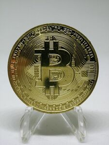 ビットコイン BitCoin 仮想通貨 (ゴールド)