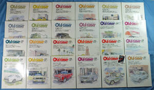 オールドタイマー　Old-timer　旧車雑誌　No.118（11年6月号）～No.141（15年4月号） 24冊