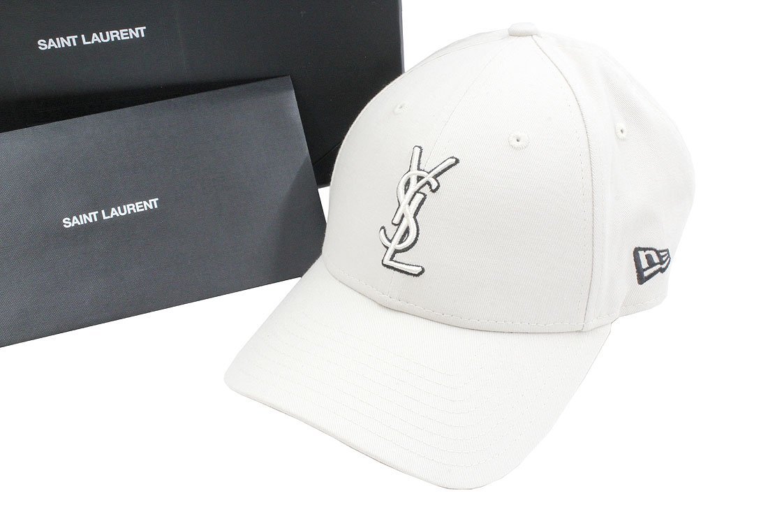 正規 Saint Laurent サンローランパリ パームツリー キャップ 帽子