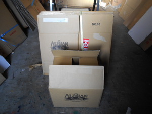  б/у картонная коробка 10 коробка комплект (37.5cm×32cm×28cm)