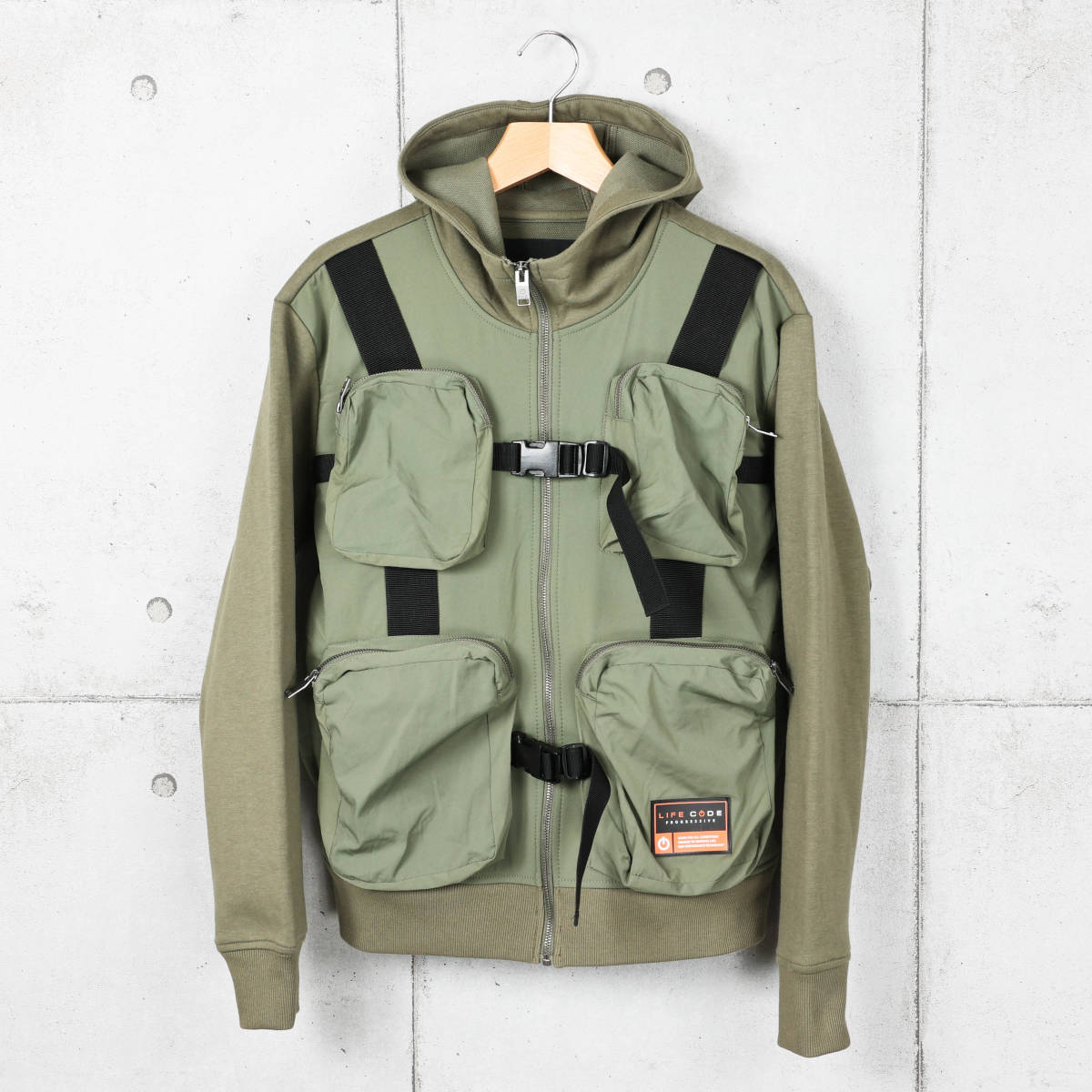 【美品】Patrik SODERSTAM パトリックソダースタム パーカー