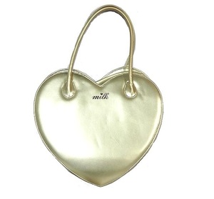  valuable MILK Gold Heart type bag milk 