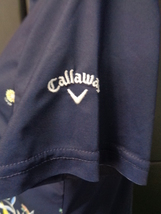 キャロウェイ 【Callaway】レディース 鹿の子 半袖ポロシャツ C22134202 LL ネイビー 【2390】　　　★ネコポス対応★_画像6