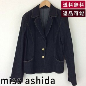 ミスアシダ miss ashida ジャケット デニム スリム Gジャン D0224S019-D0325D0224S019-D0325 中古 古着