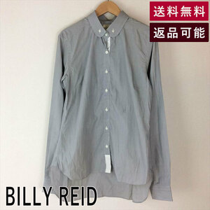 ビリーリード BILLY REID シャツ 定番 長袖 サイズＳ D0824A019-E0326 中古 古着