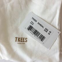 ティキーズ TKEES サンダル トング 黒 36 E0803Y008-E0817 中古 古着_画像7