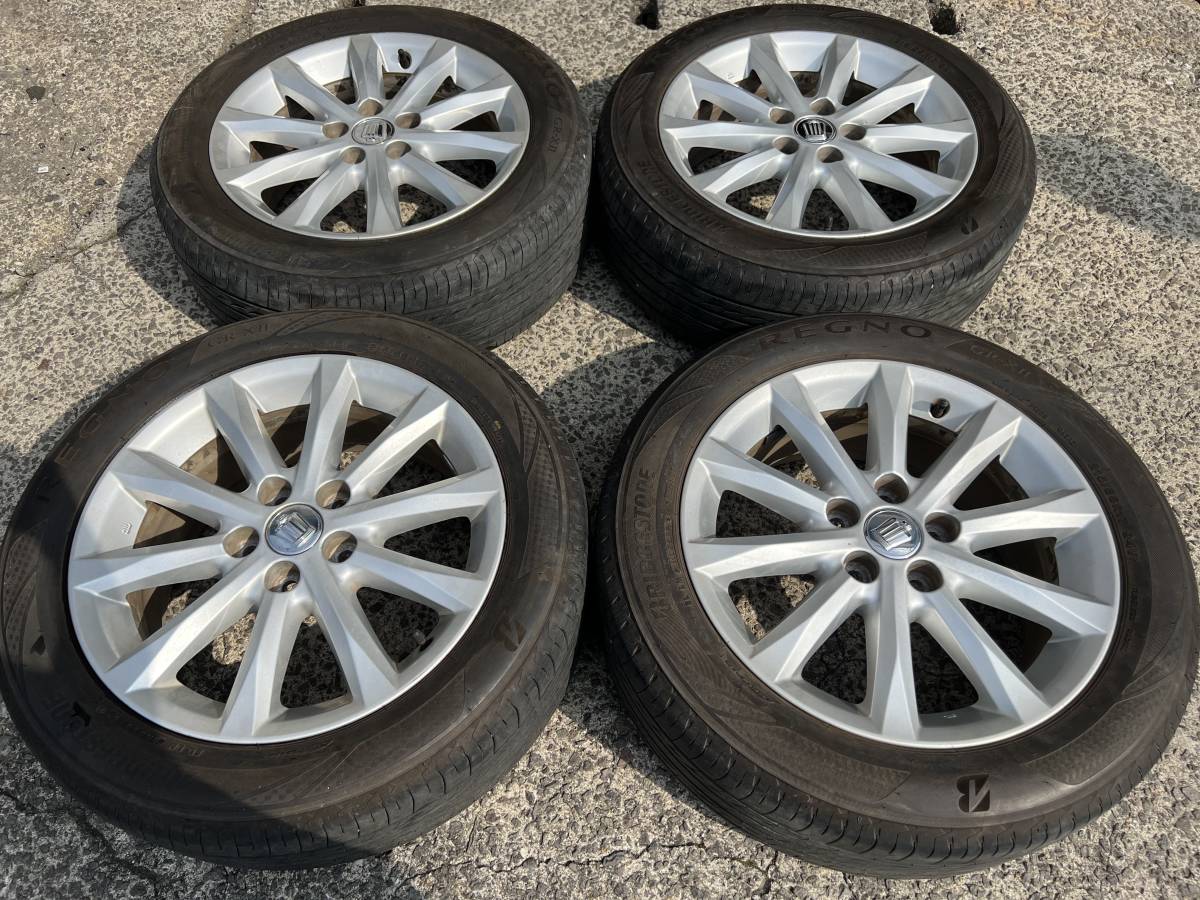 一番の 200系 トヨタ クラウン 純正 17インチ バリ山タイヤ付 アルミ4