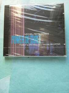 【送料112円】【新品未開封】 CD 4256 Michel Petrucciani Featuring Jim Hall And Wayne Shorter Power Of Three