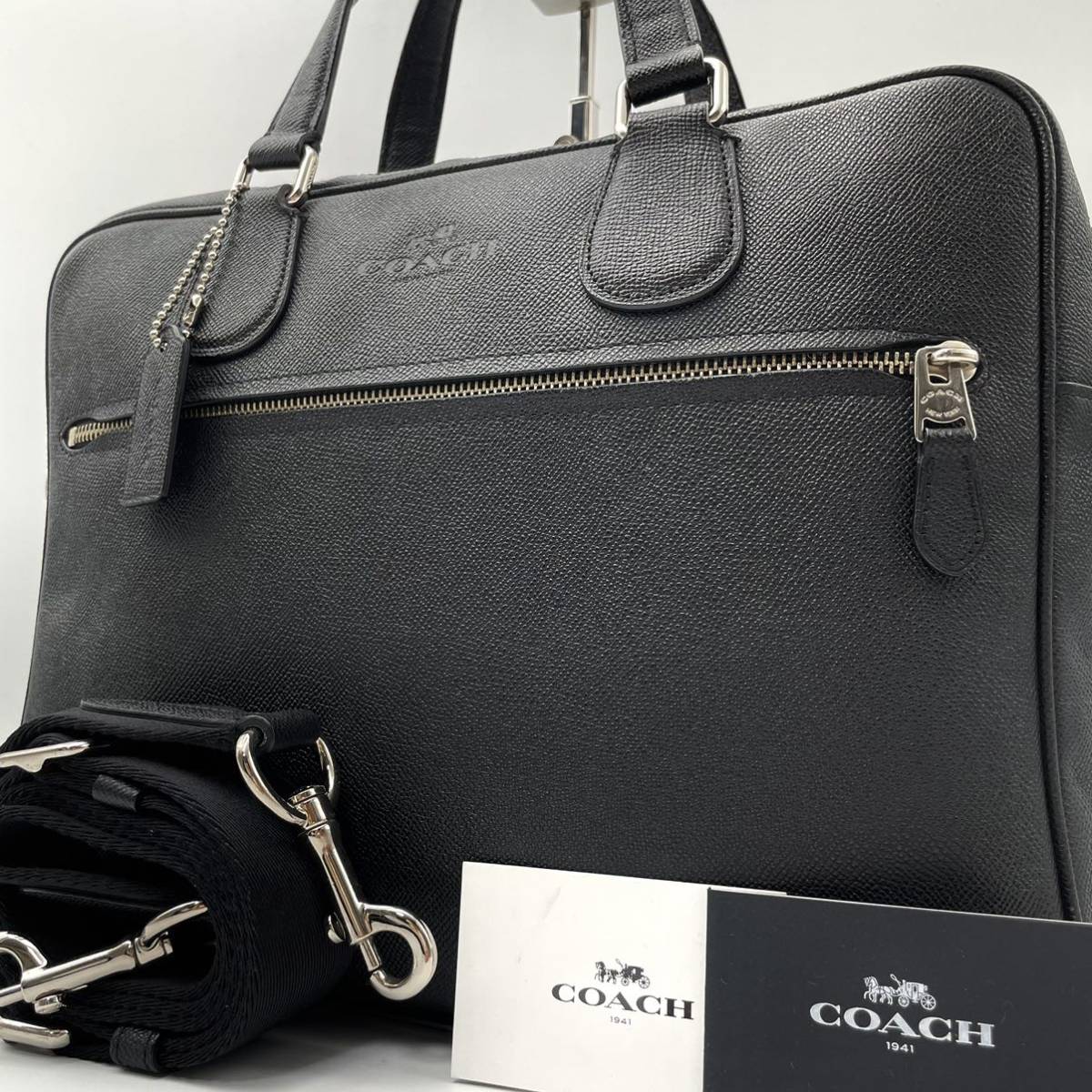 希少／美品】COACH ビジネスバッグ オールレザー ヴィンテージ 7307