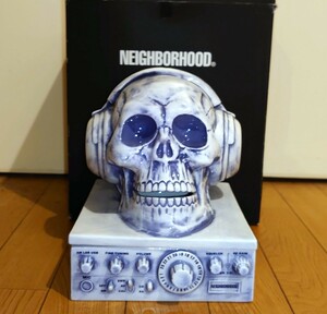 NEIGHBORHOOD ネイバーフッド インセンス お香立て CHAMBER RADIO チャンバー　2019 ブルー　Blue 中古　未使用