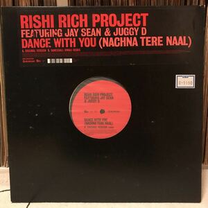 RISHI RICH PROJECT feat. JAY SEAN & JUGGY D / Dance With You 12インチレコード Diwali Remix収録