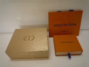 ☆Dior　クリスチャンディオール　LOUIS VUITTON　ルイヴィトン　空箱　紙袋　