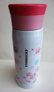  Starbucks Sakura 2018 SAKURA stainless steel bottle dot 480ml flask new goods unused goods Sakura start ba gift white pink 