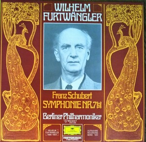 シューベルト 交響曲第9番グレート フルトヴェングラー 国内盤 ベルリンフィル SCHUBERT SYM.9 GREAT FURTOWANGLER BERLINER PHIL 1951 LP