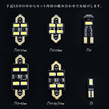 GD1 GD2 GD3 GD4 フィット [H13.6-H19.9] LED ルームランプ 金メッキ SMD 3点セット_画像3