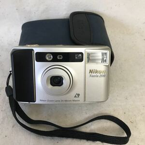 Z-336 Nikon Nuvis 200 compact film camera electrification only verification 