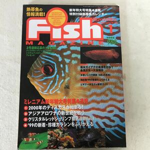 B566 フィッシュマガジン熱帯魚の情報満載！　新年ミレニアム大特集(ディスカス、アロワナ、カラシン・・) 平成12年1月1日発行 付録無し