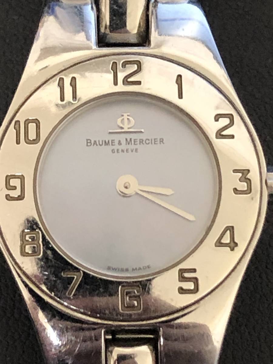 14980円買取安い店 格安買い取り BAUME&MERCIER レディース 腕時計 048