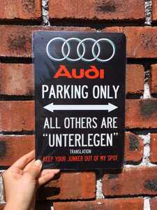  Audi Vintage табличка 