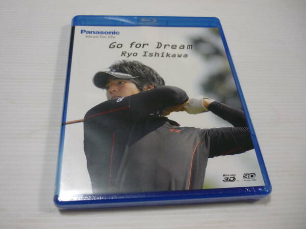 [管00]【送料無料】Blu-ray 石川遼 Go for Dream 3D ブルーレイ 非売品 Panasonic ゴルフ GOLF スポーツ