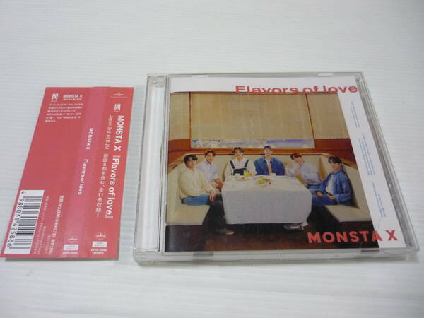 [管00]【送料無料】CD MONSTA X / Flavors of love WANTED Follow Japanese ver FANTASIA Japanese ver. RE：VERSEDAY