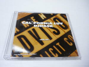 [管00]【送料無料】CD DJ DASK CALIFORNIA LUV VOL.4 / CHICANO RAP /G RAP / チカーノラップ / ウエッサイ