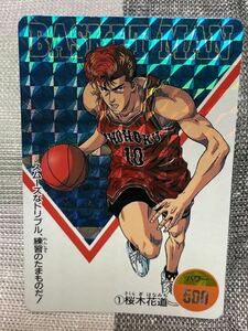 スラムダンク　SLAMDUNK カード　アマダ　桜木花道　キラ キラカード 彩子　当時物　レア