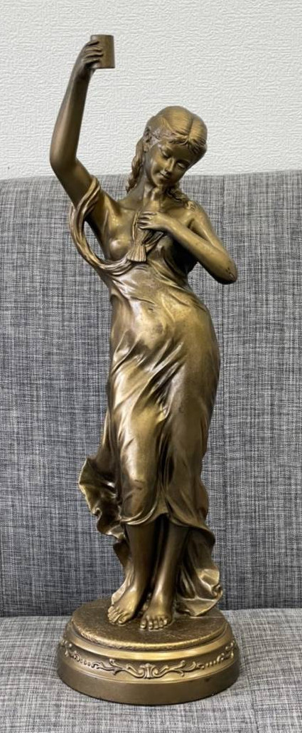 ヤフオク! -ブロンズ像女性像(西洋彫刻)の中古品・新品・未使用品一覧