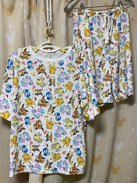 ポケモン エメフィール ルームウェア 上下セット Tシャツ ハーフパンツ レディース