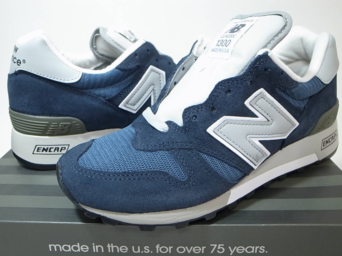 NEW BALANCE USA製 M1300AO 24 5cm US6 5 新品 ネイビー 紺 ピッグ