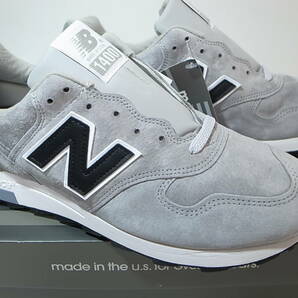 【送料無料 即決】J.CREW x NEW BALANCE 2020年USA製M1400G 28cm US10新品ジェイクルー別注コラボ限定GRAYグレーxブラックGREY灰スウェード