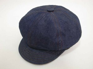 [ бесплатная доставка быстрое решение ]New York Hat New York Hat NewYorkHat Denim Stitch Spitfire Denim Casquette M новый товар America производства американский производства USA производства 