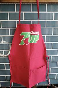  new goods 7UP seven up Cherry Cherry apron RED kitchen Setagaya base american house interior Logo Cafe 