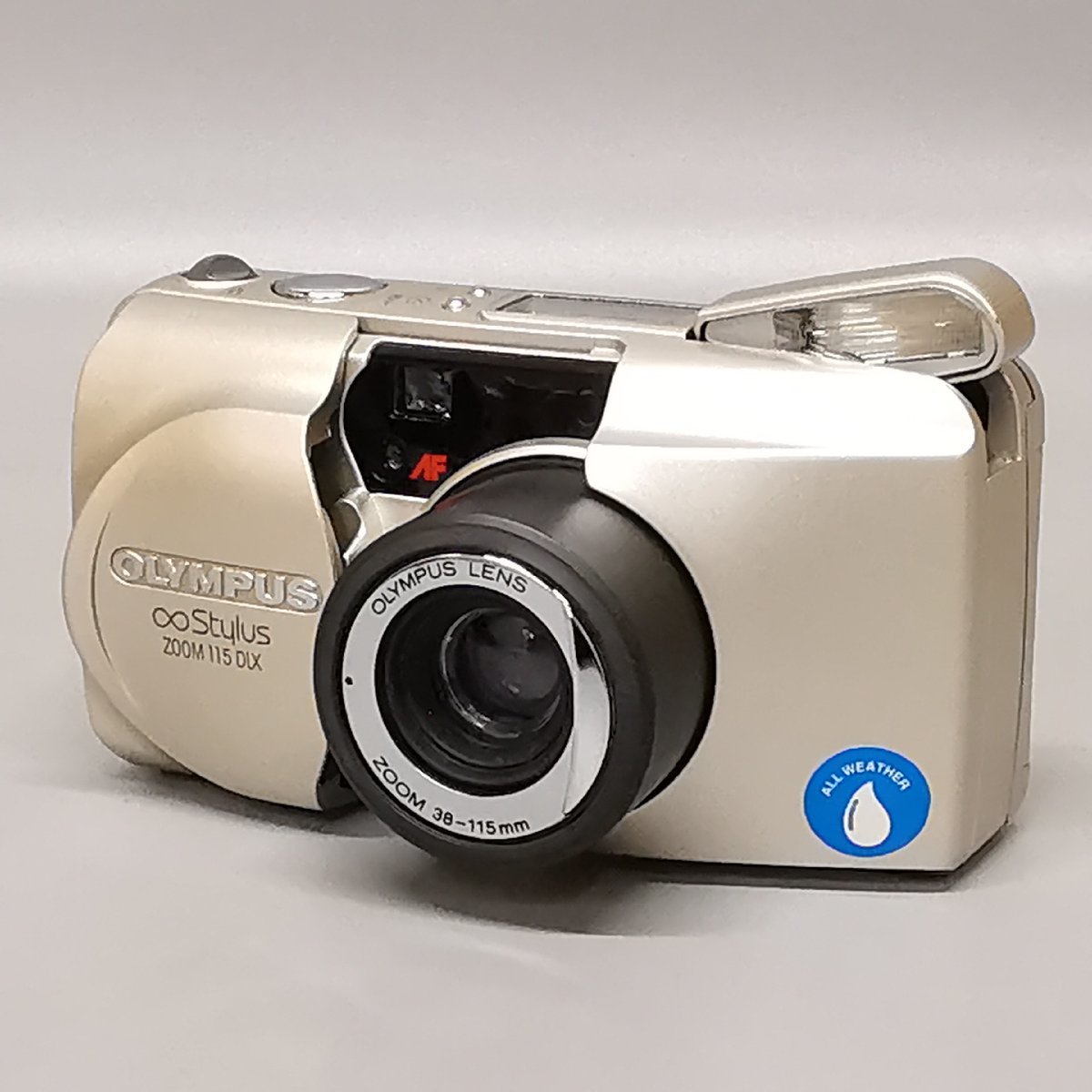 2022発売 【C1626】Olympus μ(ミュー) 115 ZOOMフィルムカメラ 